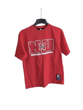 STARTER Nebraska Cornhuskers Graphic Tee, Medium